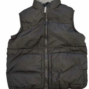 Old Navy Kids Charcoal Puffer Vest